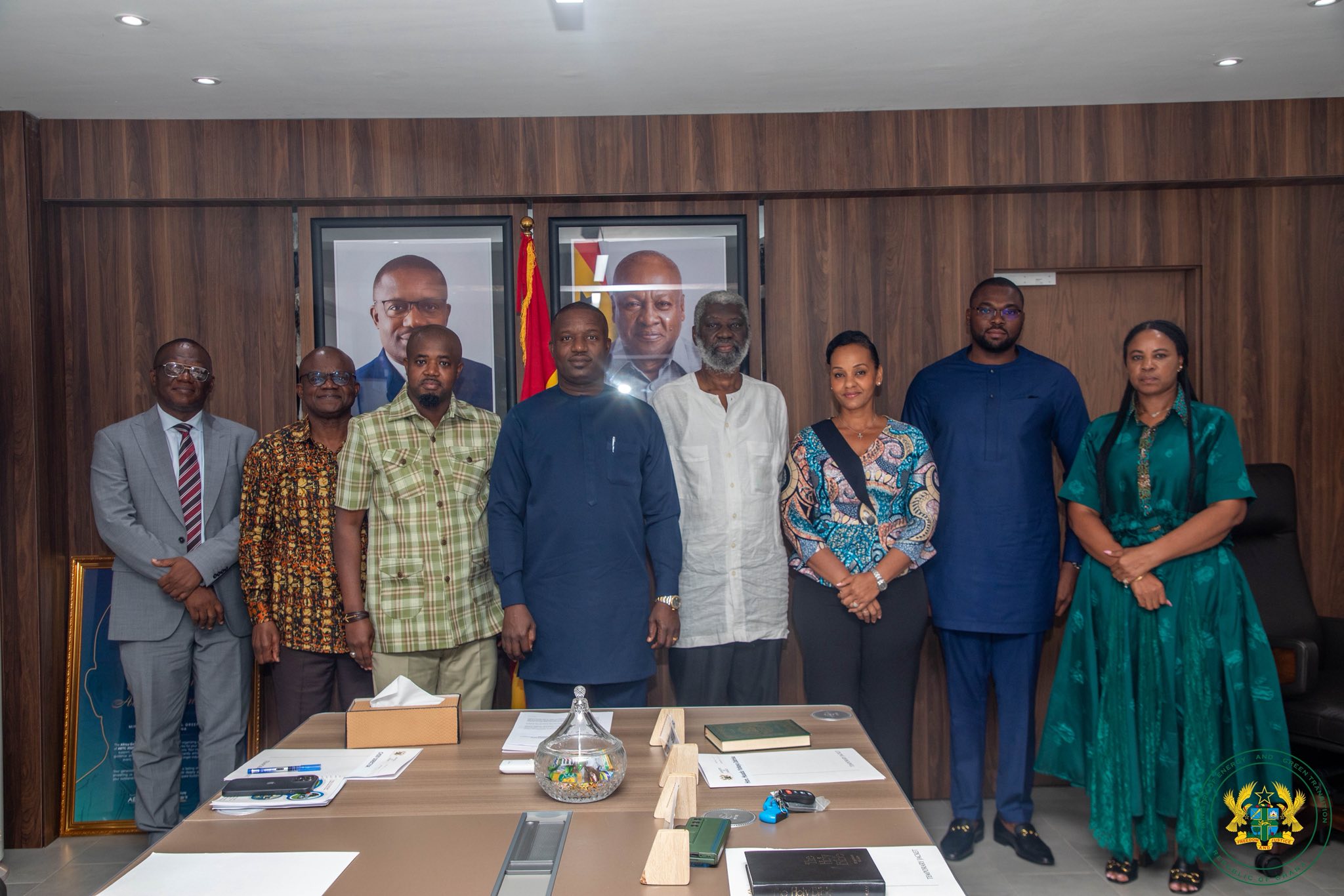 Some members of the newly inaugurated National Petroleum Authority (NPA) Board"